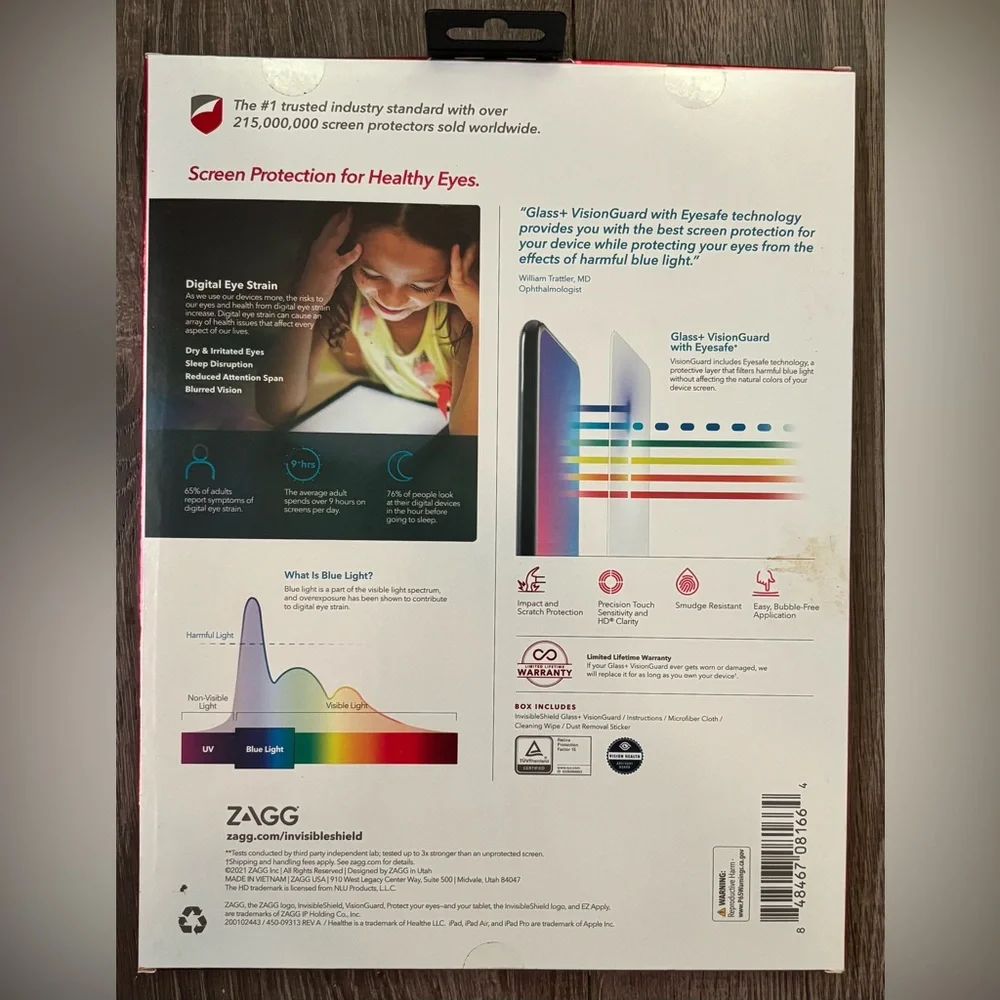InvisibleShield Glass+ VisionGuard 9.7